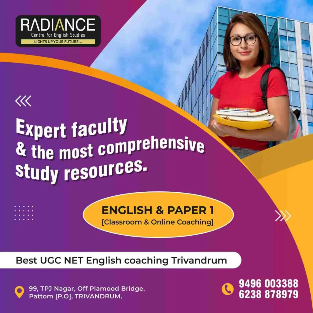 Best UGC NET English coaching Trivandrum