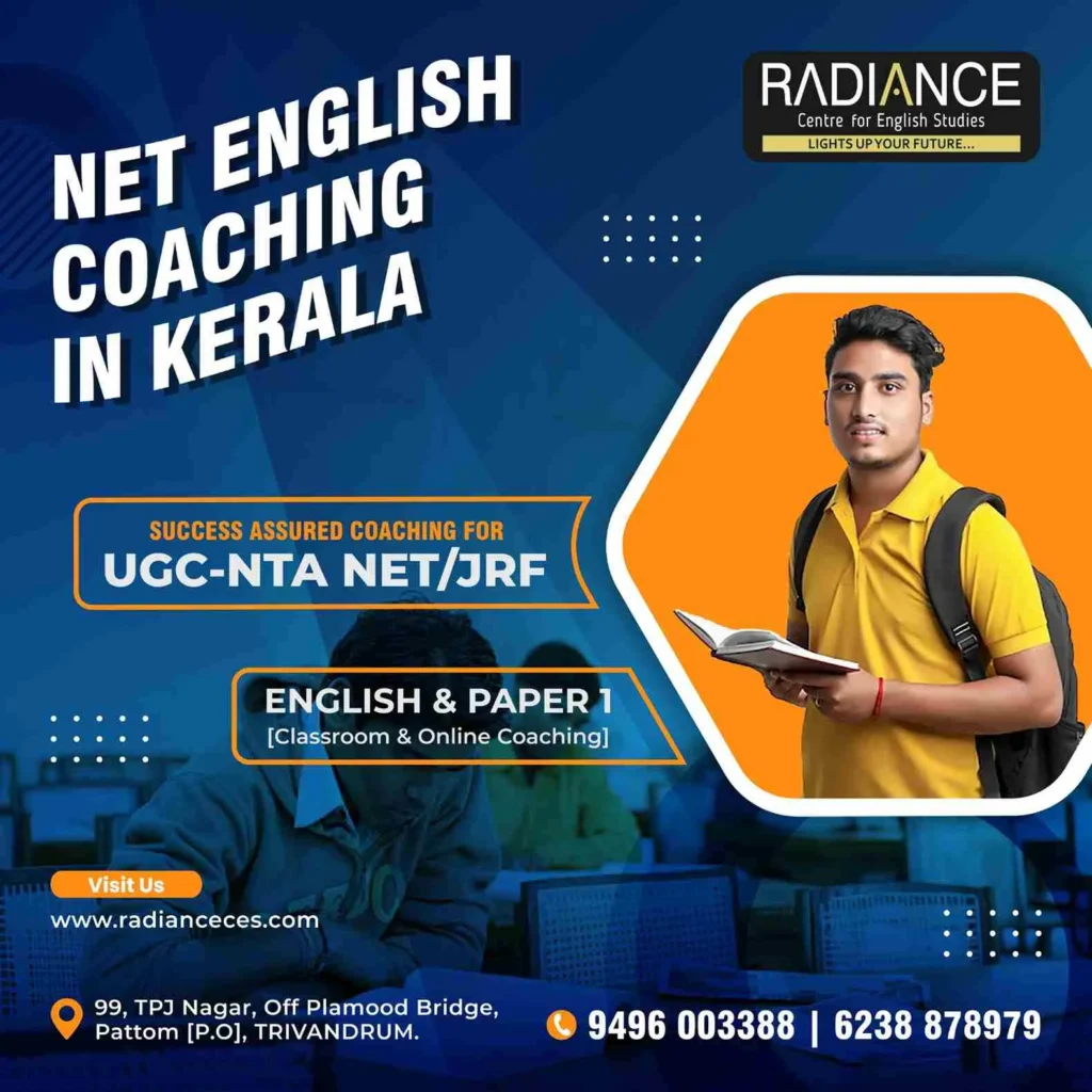 best ugc net jrf english coaching kerala